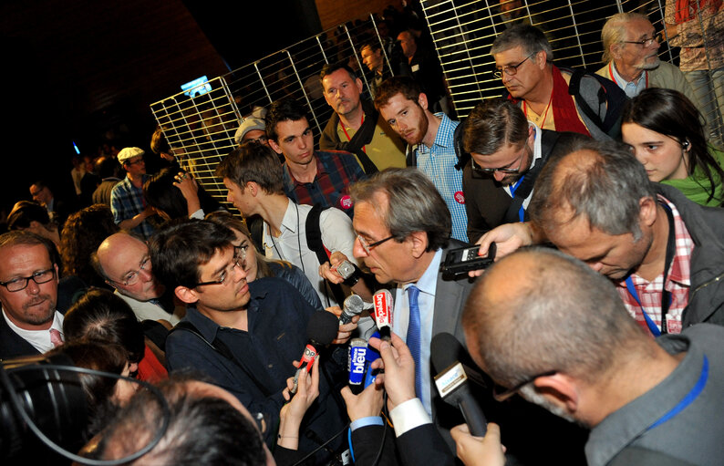 Fotografia 9: EE-2014 - Electoral night in Strasbourg