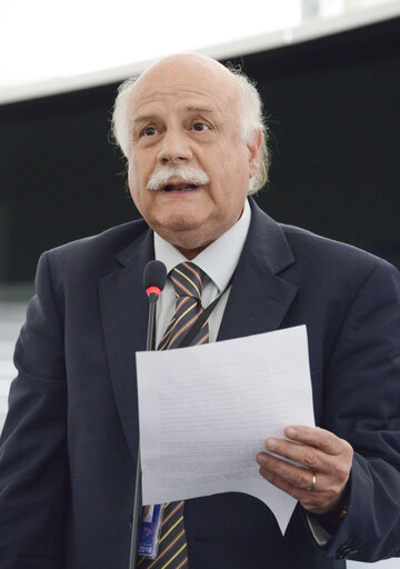 Fotografija 25: Plenary session week 27-2014 - Review of the Greek Presidency - Strasbourg