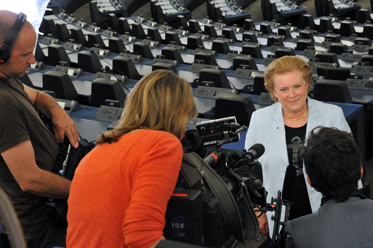 Fotografia 7: EE-2014 - Electoral night in Strasbourg