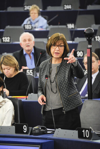 Fotografija 20: Plenary session week 05 2016 in Strasbourg - Preparation of the European Council meeting of 18 and 19 February 2016  Council and Commission statements