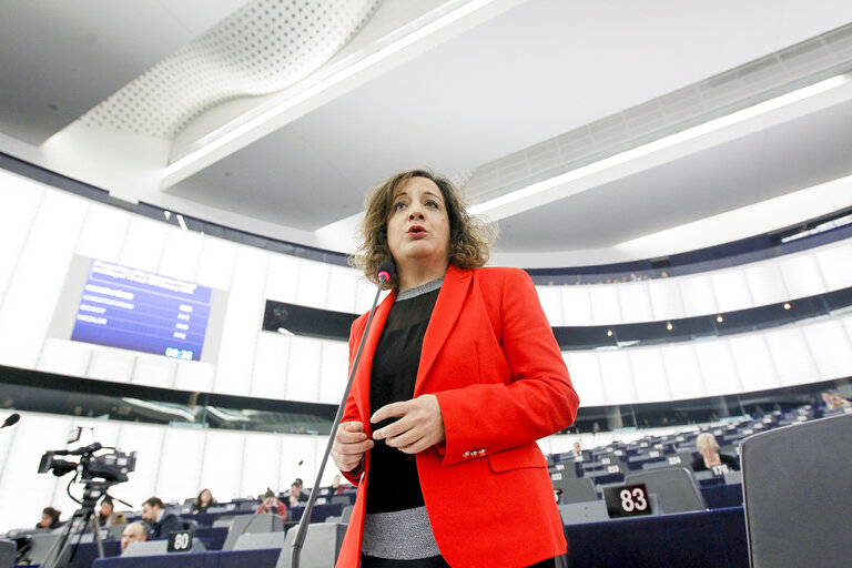 Foto 8: Plenary session week 05 2016 in Strasbourg - Preparation of the European Council meeting of 18 and 19 February 2016 Council and Commission statements