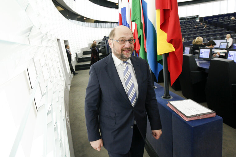 Zdjęcie 12: Review of the Luxembourg Presidency of the EU.  Visit of the Luxembourg Prime Minister to the European Parliament in Strasbourg.