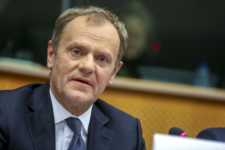Снимка 6: Donald TUSK - President of the European Council meets with Green/EFA Group's members