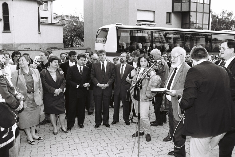 Fotografi 21: Openning ceremony in Strasbourg for UNICEEF Bank