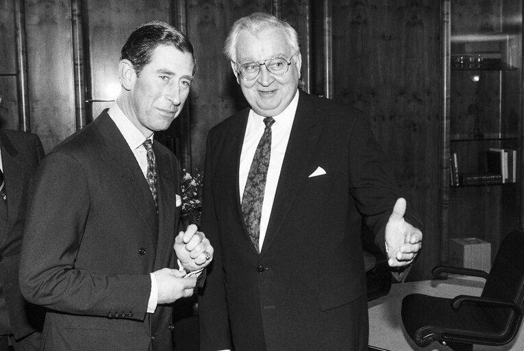 Fotografia 30: Official visit of Prince Charles to European Parliament In Strasbourg