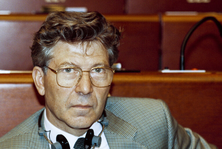 Φωτογραφία 9: MEP Ferruccio PISONI during the plenary session at the EP in Strasbourg