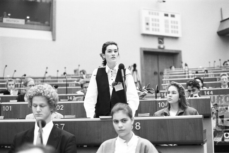 Youth forum at the European Parliament