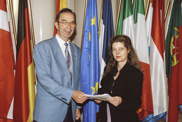 Φωτογραφία 1: Portrait of MEP Niels Anker KOFOED at the EP in Strasbourg