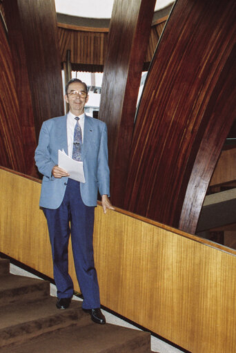 Fotografie 2: Portrait of MEP Niels Anker KOFOED at the EP in Strasbourg