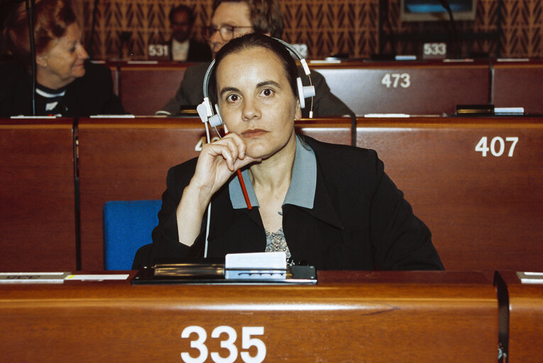 Valokuva 6: MEP Maria Am?lia SANTOS  during the plenary session at the EP in Strasbourg