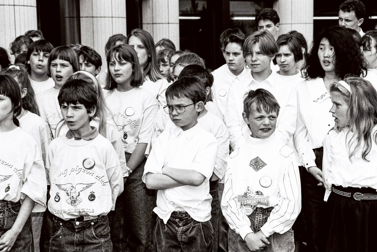 Fotografi 20: Openning ceremony in Strasbourg for UNICEEF Bank