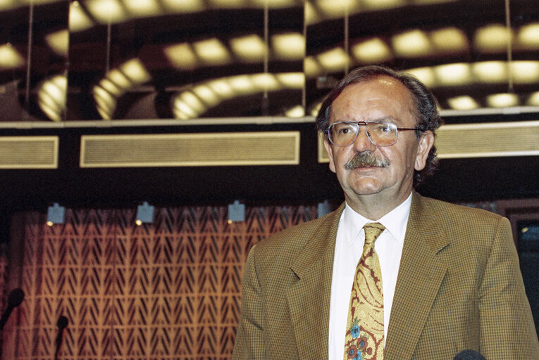 Valokuva 42: MEP Willi ROTHLEY during the plenary session at the EP in Strasbourg