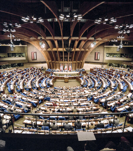 Φωτογραφία 21: Plenary session in Strasbourg July 1989