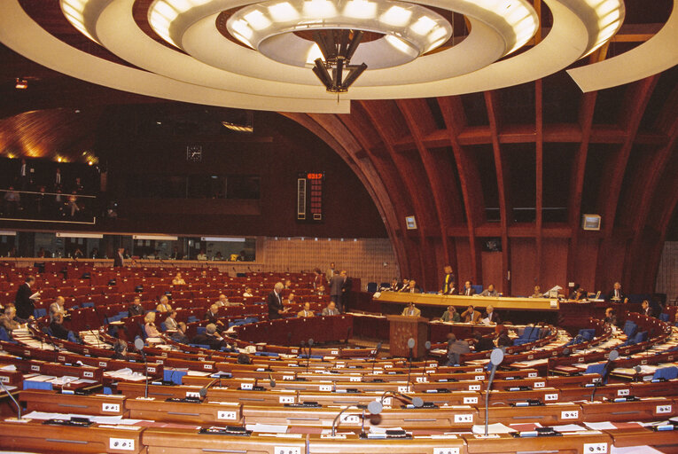 Valokuva 18: President of the European Central Bank addresses during the plenary session at the EP in Strasbourg