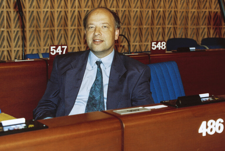 Fotagrafa 29: MEP Bartho PRONK during the plenary session at the EP in Strasbourg