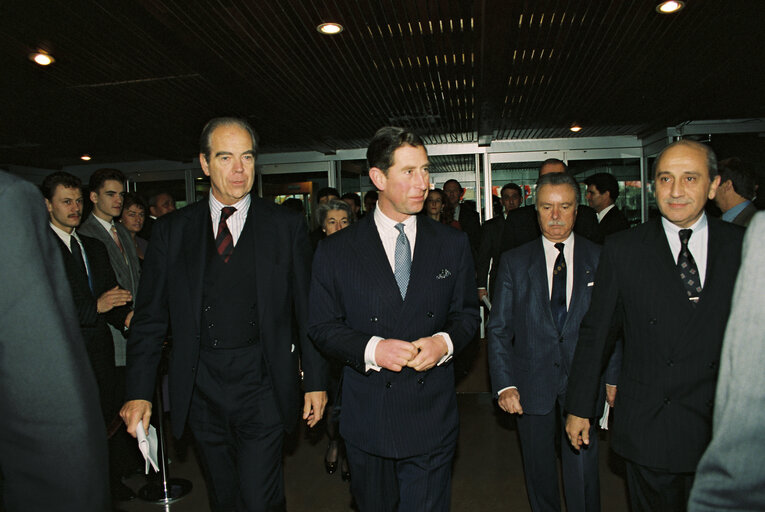 Fotografi 23: Official visit of Prince Charles to European Parliament In Strasbourg