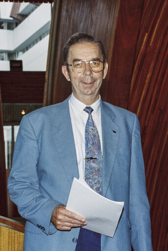 Fotografie 3: Portrait of MEP Niels Anker KOFOED at the EP in Strasbourg