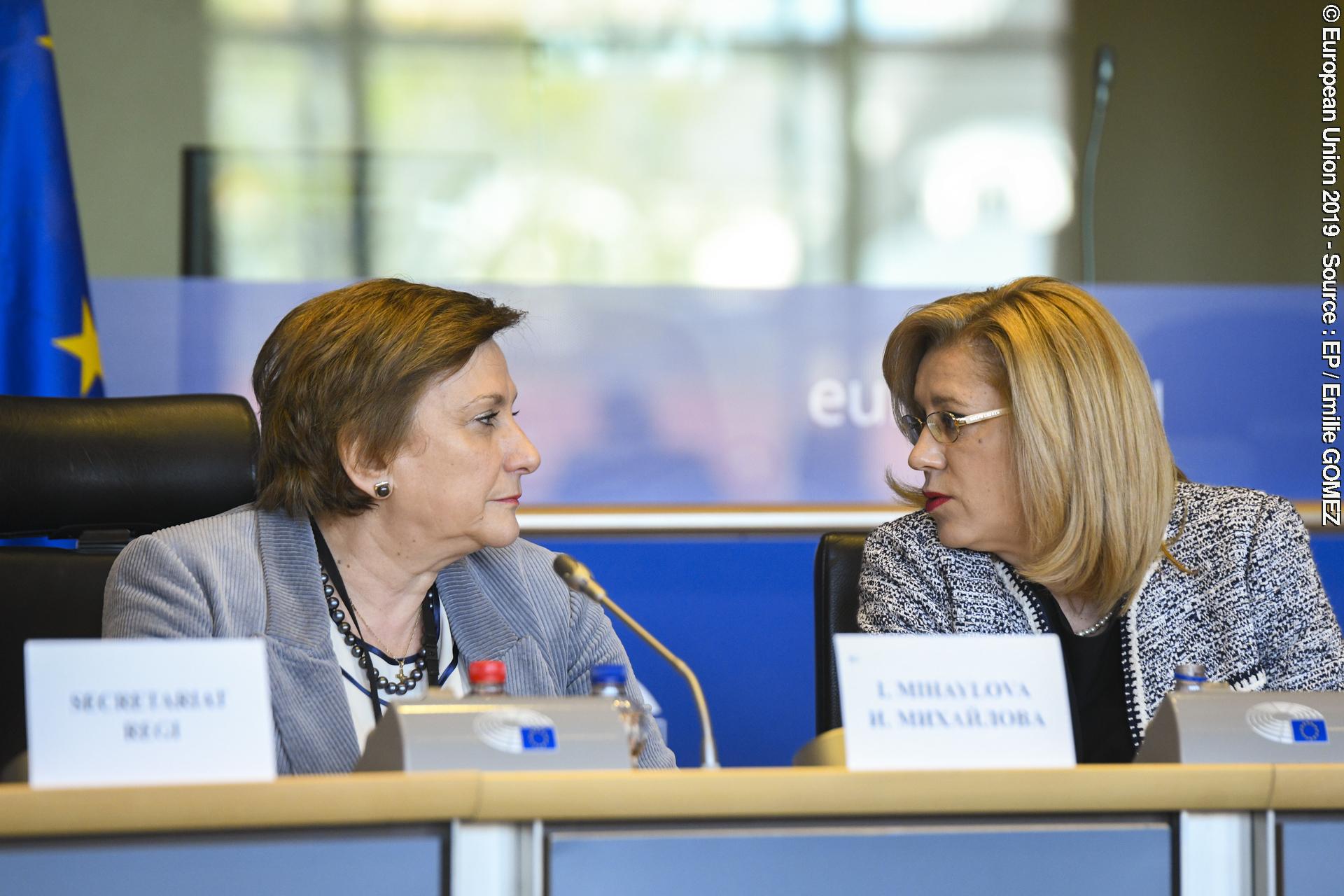 Foto 20: REGI Committee meeting - Exchange of views with Corina CRETU - European Commissioner on Regional Policy