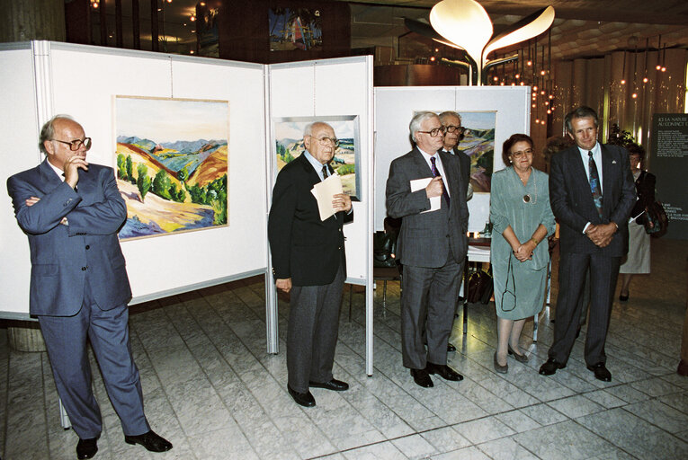 Foto 13: Exhibition on the Cevennes region at the European Parliament in Strasbourg