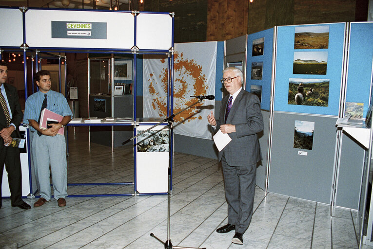 Foto 14: Exhibition on the Cevennes region at the European Parliament in Strasbourg