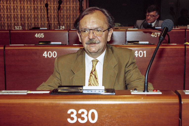 Valokuva 44: MEP Willi ROTHLEY during the plenary session at the EP in Strasbourg