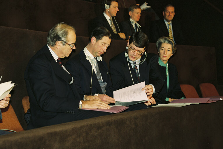 Снимка 20: Official visit of Prince Charles to European Parliament In Strasbourg