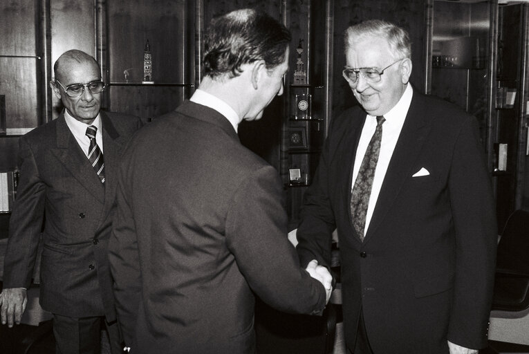 Fotografi 19: Official visit of Prince Charles to European Parliament In Strasbourg