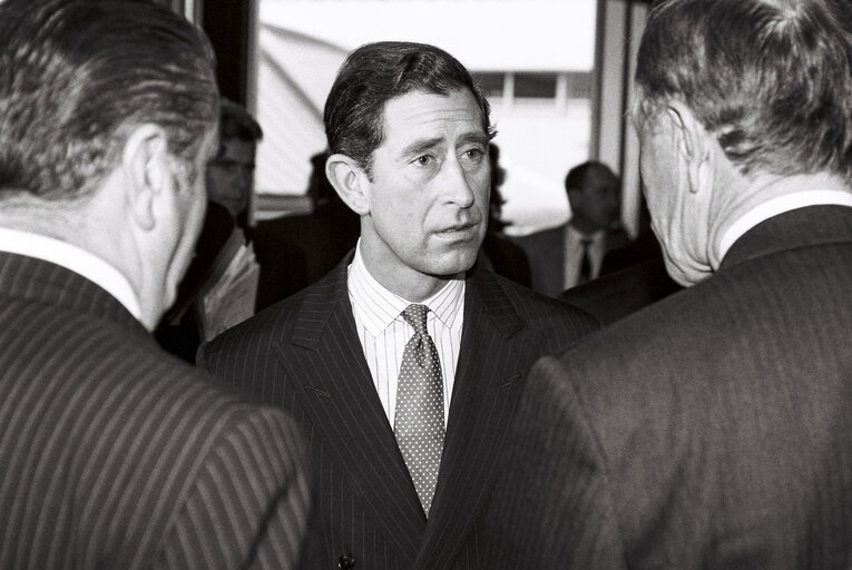 Fotografia 1: Official visit of Prince Charles to European Parliament In Strasbourg