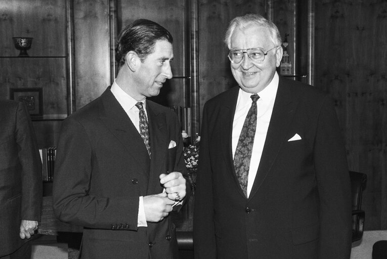 Fotografia 16: Official visit of Prince Charles to European Parliament In Strasbourg