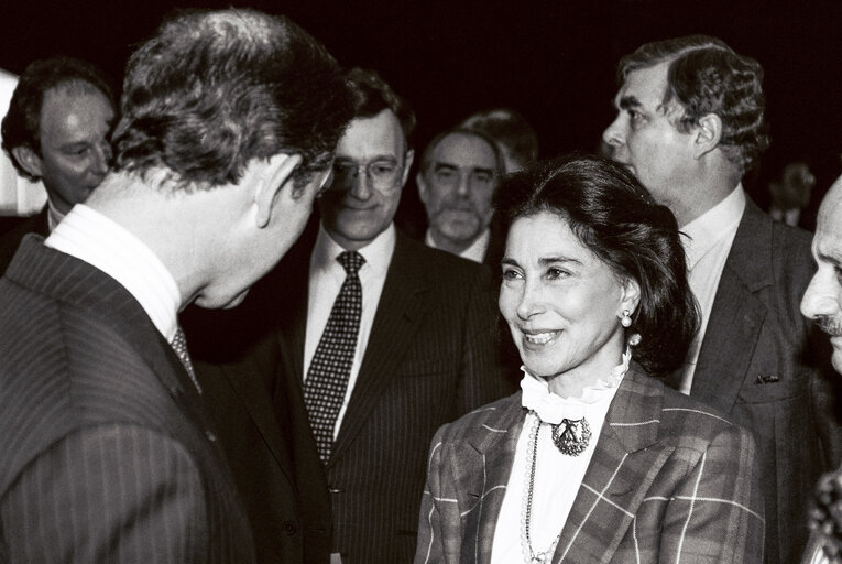 Fotografi 14: Official visit of Prince Charles to European Parliament In Strasbourg