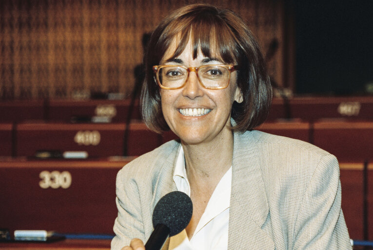 Φωτογραφία 46: MEP Ludivina GARCIA ARIAS during the plenary session at the EP in Strasbourg