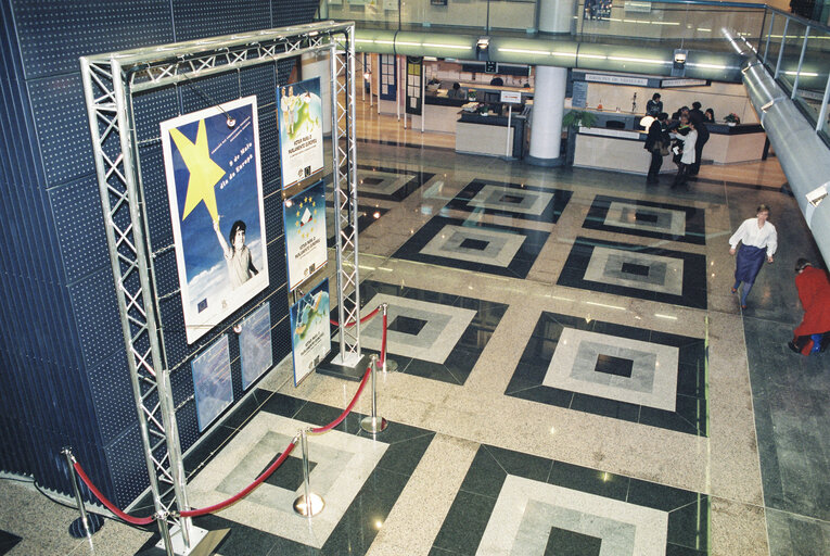 An exhibition at European Parliament