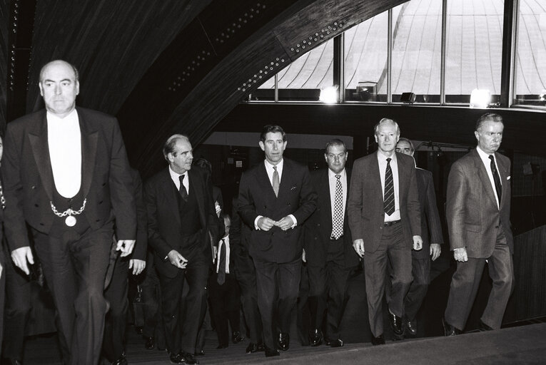 Fotografia 12: Official visit of Prince Charles to European Parliament In Strasbourg