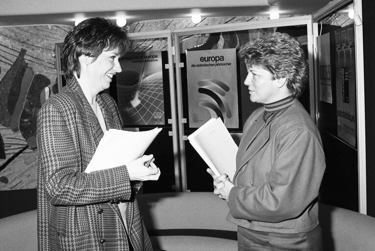 Fotografija 4: Meeting at the European Parliament