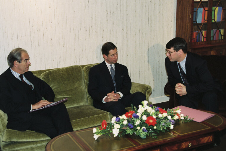 Fotografia 10: Official visit of Prince Charles to European Parliament In Strasbourg