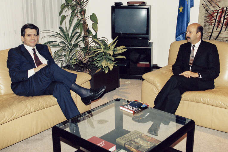 Fotografia 11: Visit of Carlos SALINAS DE GORTARI, President of Mexico at the European Parliament in Brussels