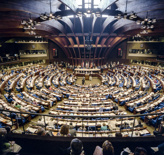 Φωτογραφία 23: Plenary session in Strasbourg July 1989