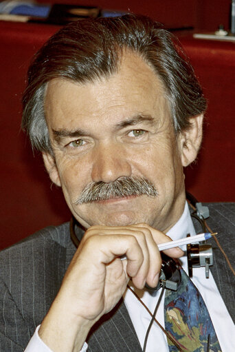 Φωτογραφία 28: MEP Jan Willem BERTENS during the plenary session at the EP in Strasbourg