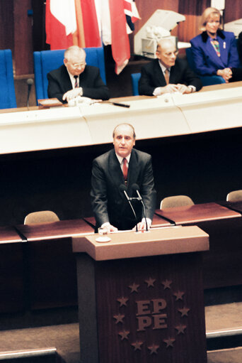 Fotó 3: Thomas KLESTIL, President of Austria in the European Parliament