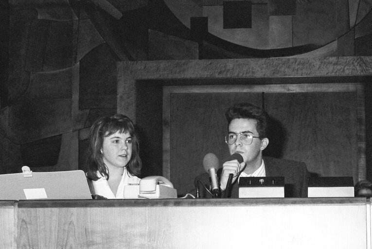 Снимка 9: Youth forum at the European Parliament