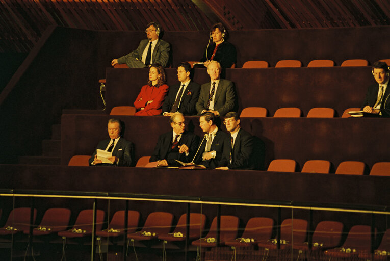 Fotografie 9: Official visit of Prince Charles to European Parliament In Strasbourg