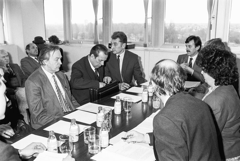 Meeting with Russian Delegation at the European Parliament in Strasbourg