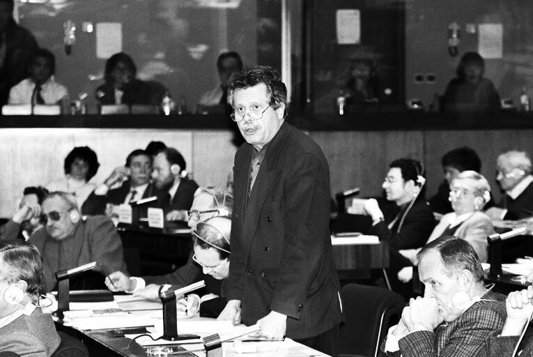 Manfred VOHRER in a meeting with the EP President at the European parliament.