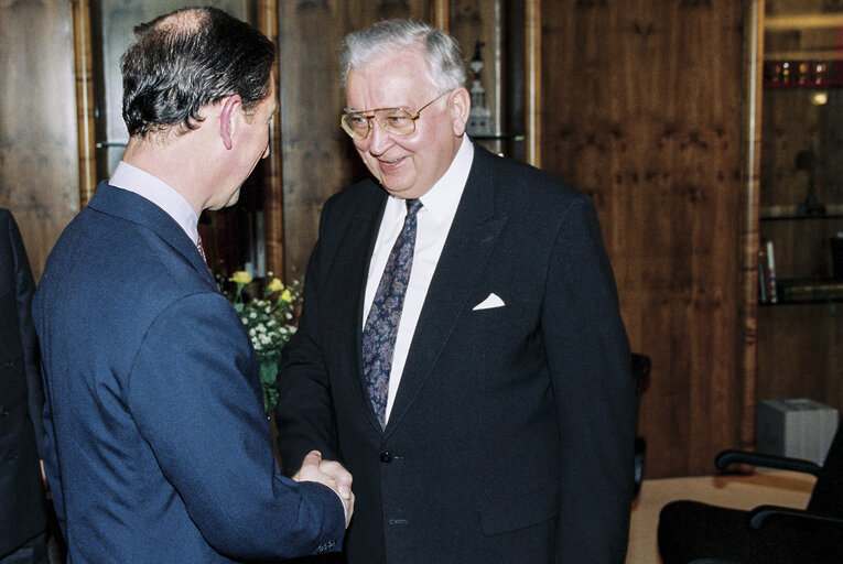 Valokuva 8: Official visit of Prince Charles to European Parliament In Strasbourg