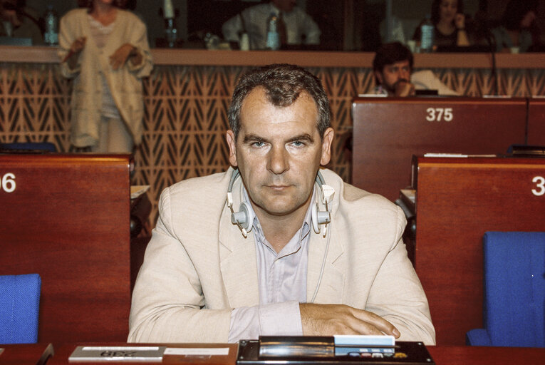 Φωτογραφία 37: MEP Jose HAPPART during the plenary session at the EP in Strasbourg