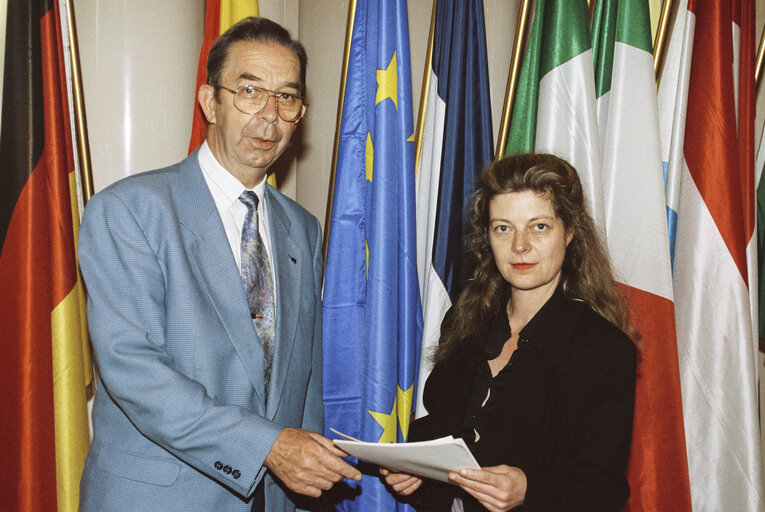 Zdjęcie 5: Portrait of MEP Niels Anker KOFOED at the EP in Strasbourg