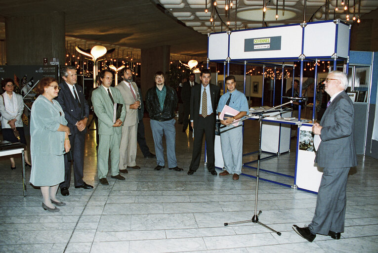 Foto 15: Exhibition on the Cevennes region at the European Parliament in Strasbourg