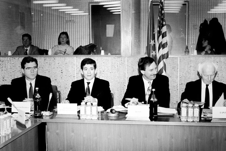 Fotografia 2: Meeting of the Delegation for relations with the United States in Luxembourg.