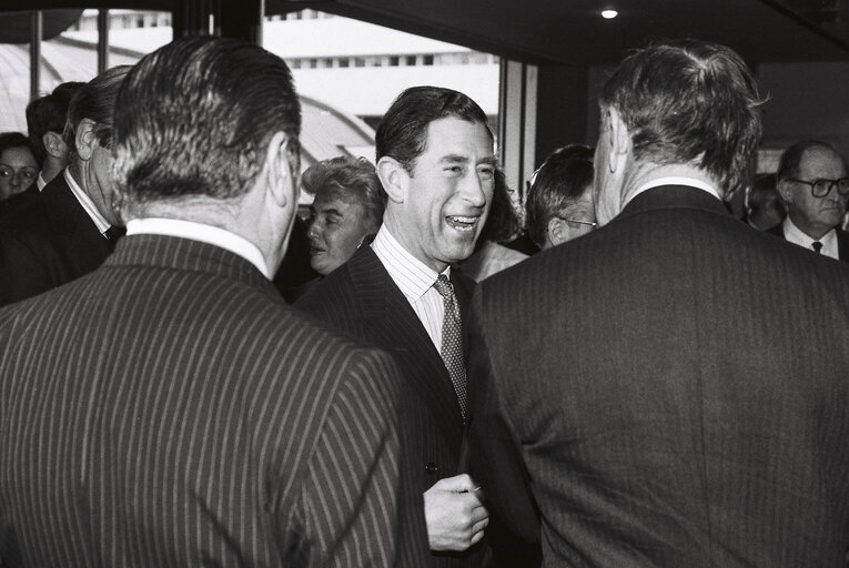 Fotografia 2: Official visit of Prince Charles to European Parliament In Strasbourg