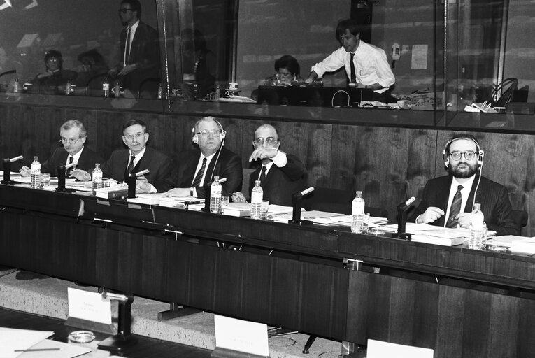 Foto 6: Meeting at the European Parliament in Brussels.